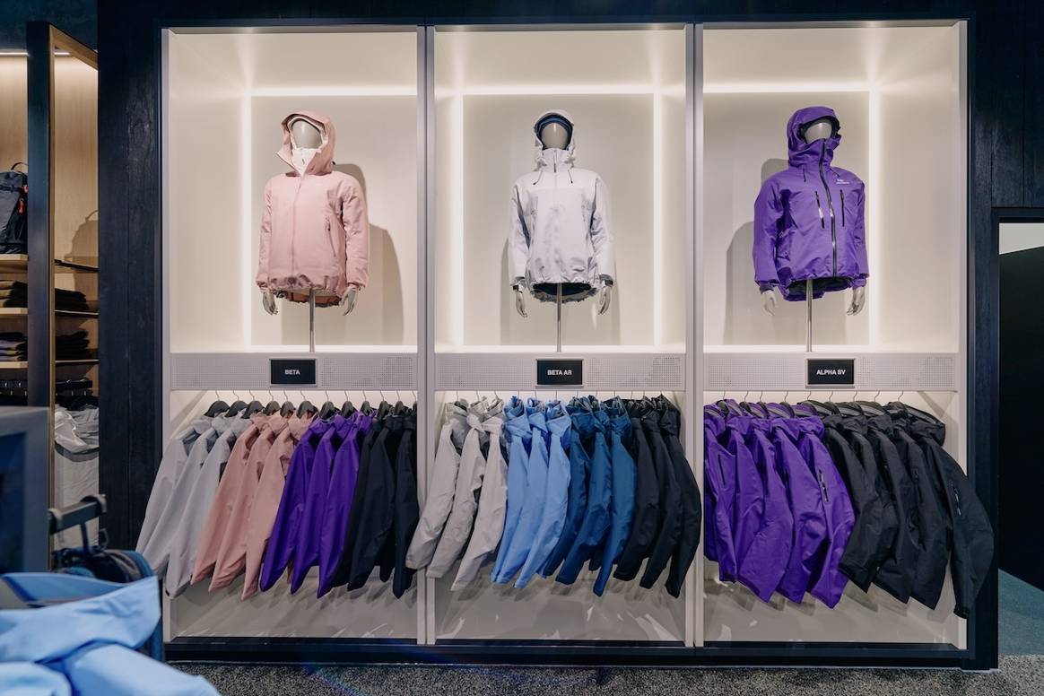 Impression aus dem Hamburger Arc'teryx-Store