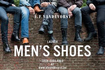 A.F. Vandevorst komt dit najaar met schoenencollectie voor mannen