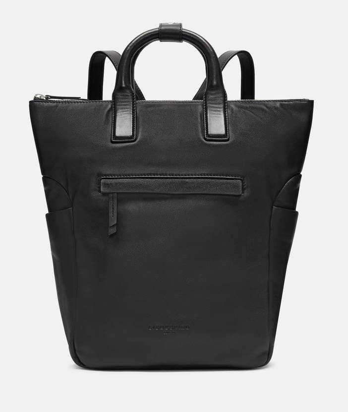 Großer Rucksack aus Schafsleder - blau | liebeskind berlin