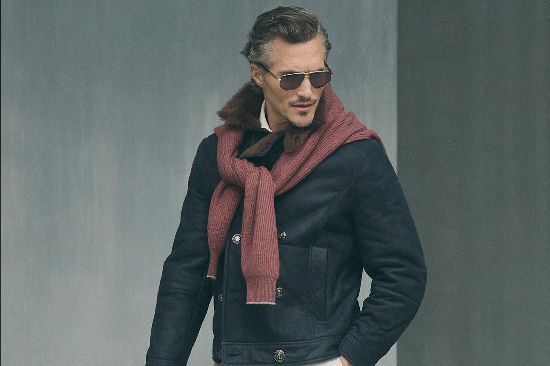 La collezione uomo di Brunello Cucinelli per l'autunno inverno 2026-27