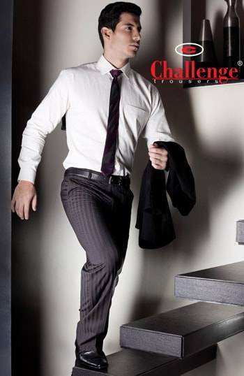 Challenge: Plans Zapata brand of fashion trousers