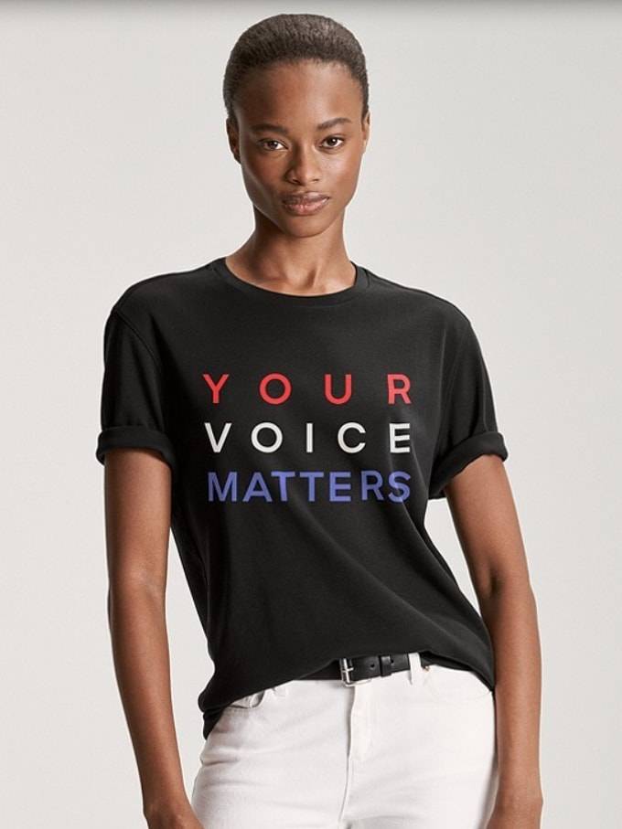 US-Modedesigner werden politisch und halten zum Wählen an