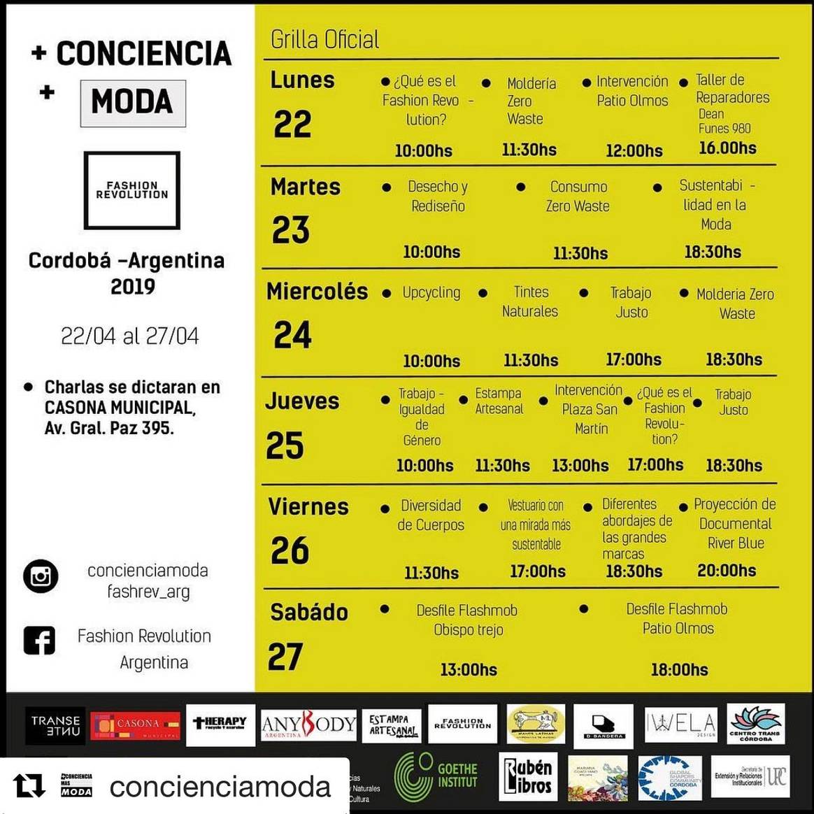 Así será la Fashion Revolution Week en Argentina