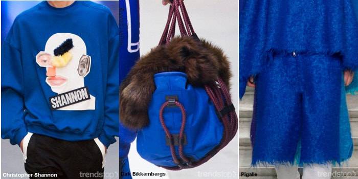 Couleurs Tendances des Collections Automne/Hiver 2016-17 pour Homme