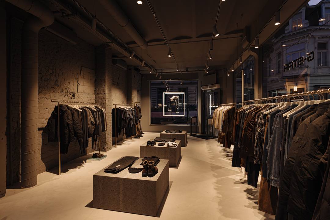 G-Star presenta su nuevo concepto de tienda en Gante.
