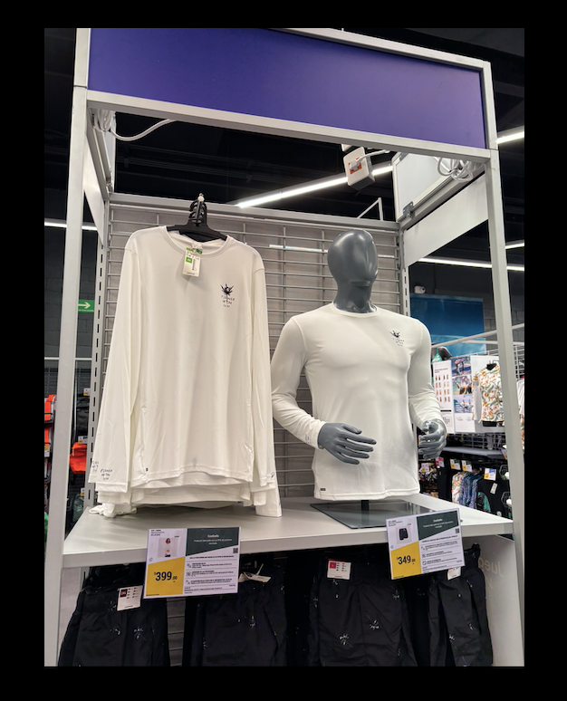 Playeras de secado rápido confeccionadas en México.