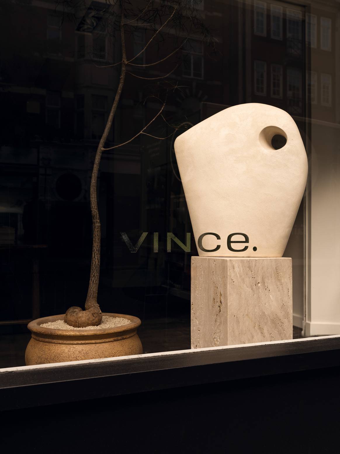 Vince European flagship on Marylebone High Street, London