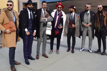 schrobben Schuine streep schoorsteen Belangrijke Herenmodetrends vanuit Pitti Uomo Herfst/Winter 2016-17