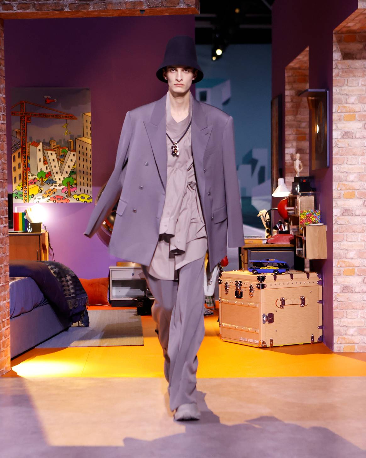 Louis Vuitton FW23. Beeld via Louis Vuitton