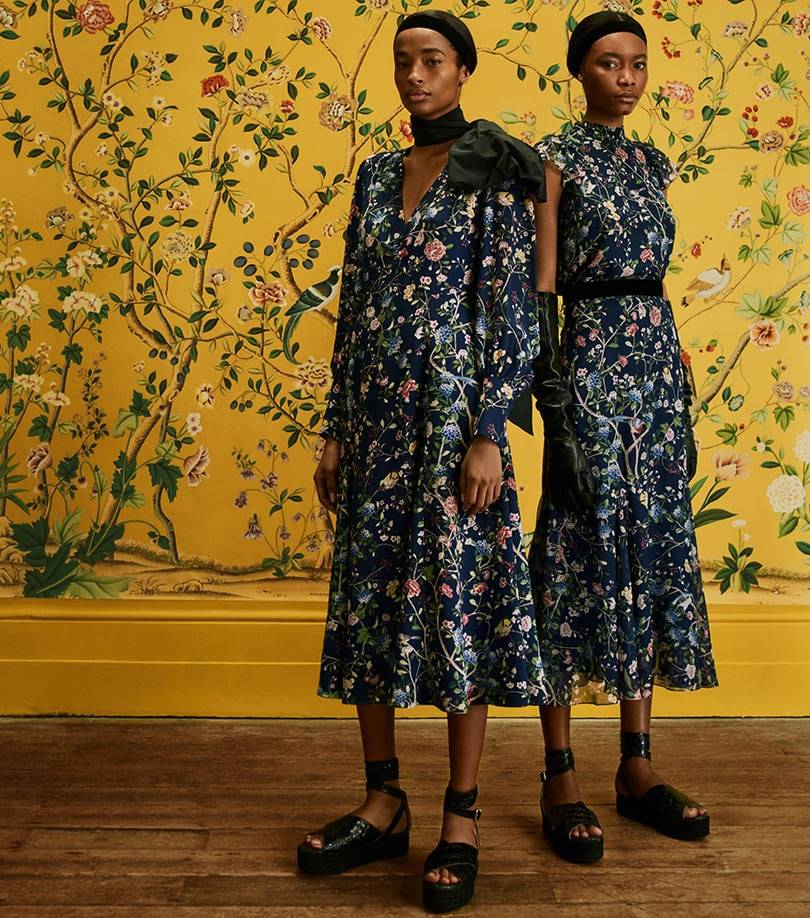 Erdem collaborates with de Gournay