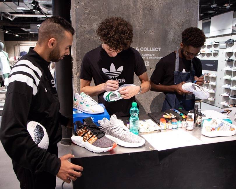 Adidas ouvre a Paris une boutique concue comme un lieu de rassemblement des createurs