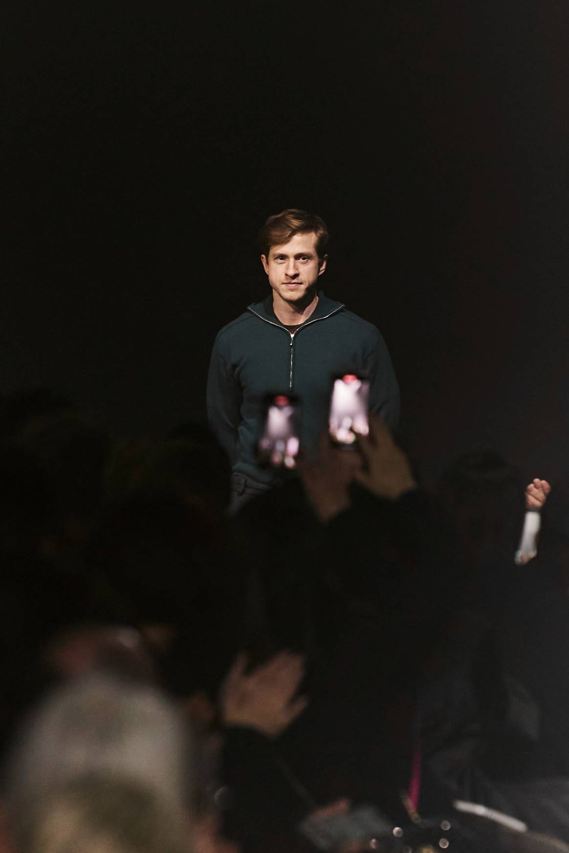 Daniel Lee at Burberry's FW23 show, LFW.