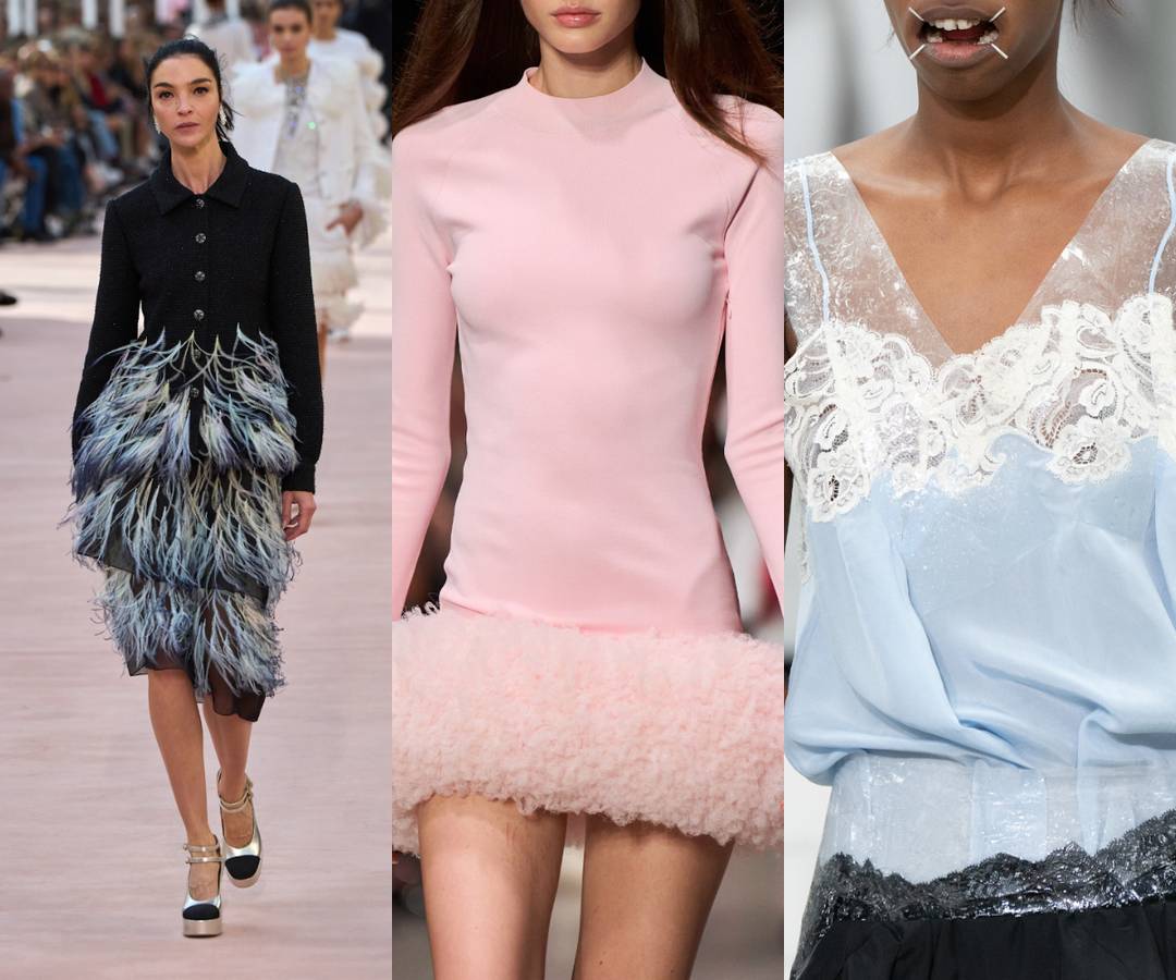 Details on the runways. Chanel SS25, Stella McCartney SS26 and Margiela SS26.