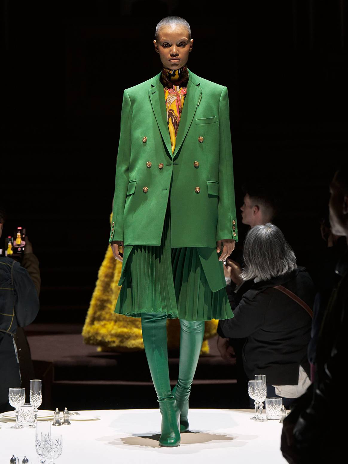 Photo Credits: Burberry, desfile de la colección de hombre y mujer para la temporada Otoño/Invierno 2022/2023 FW22.