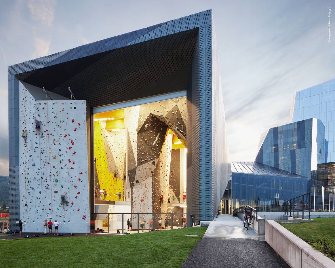 Salewa headquarters in Bolzano, South Tyrol. Photo: Oberalp Group