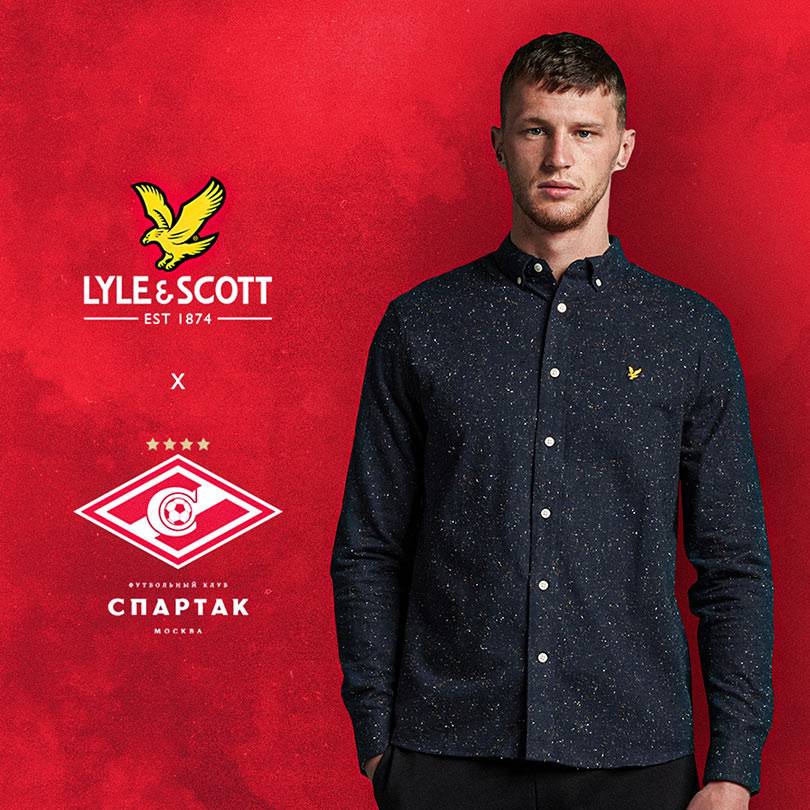 Бренд одежды Lyle&Scott и ФК "Спартак" объявили о начале сотрудничества