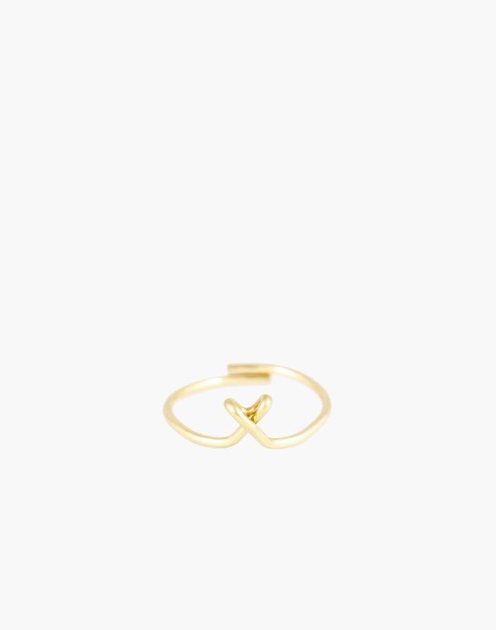 Atelier Paulin™ Poetic Letter Ring | Madewell