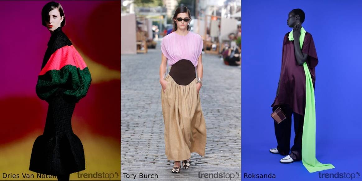 Drei frische Farbtrends der Damenmode SS22