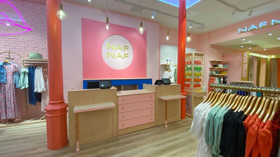 Imágenes por cortesía de Naf Naf