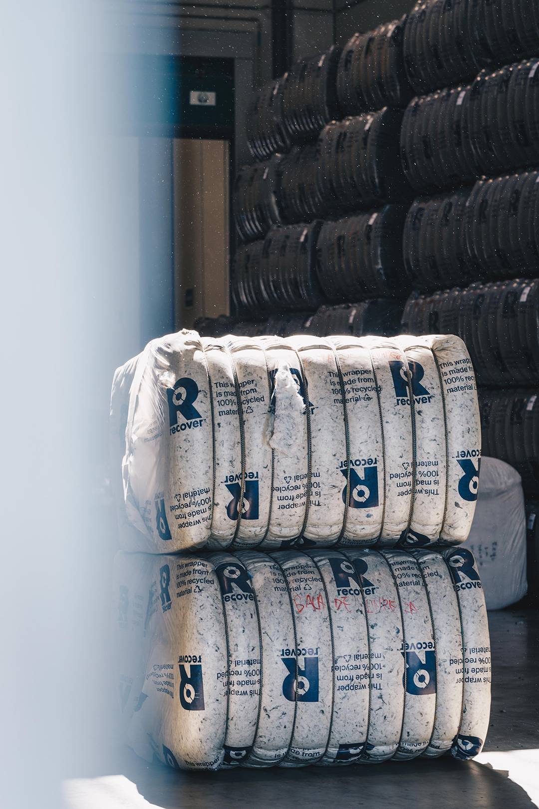 Planta de reciclaje textil de Recover.