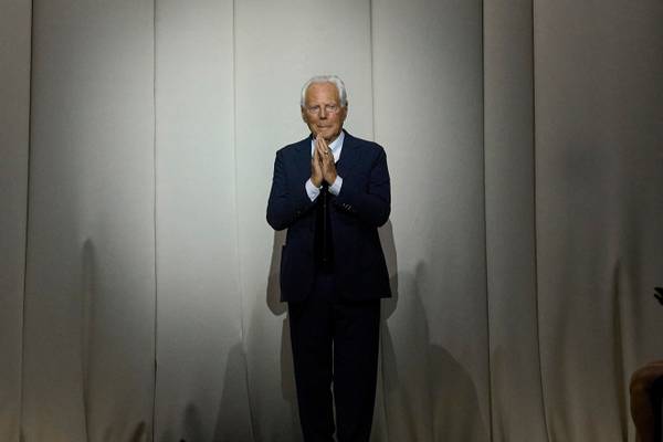 Giorgio Armani: l'addio al re della moda italiana
