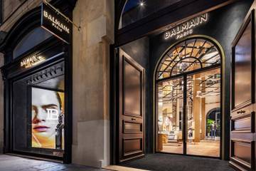 En images : Balmain, le plus grandiose des flagships est à Paris