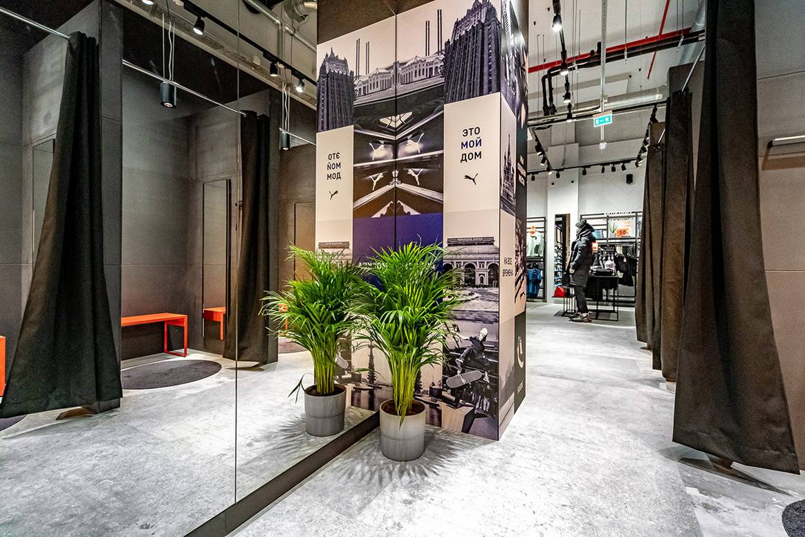 Puma открыли 100-ый магазин в России