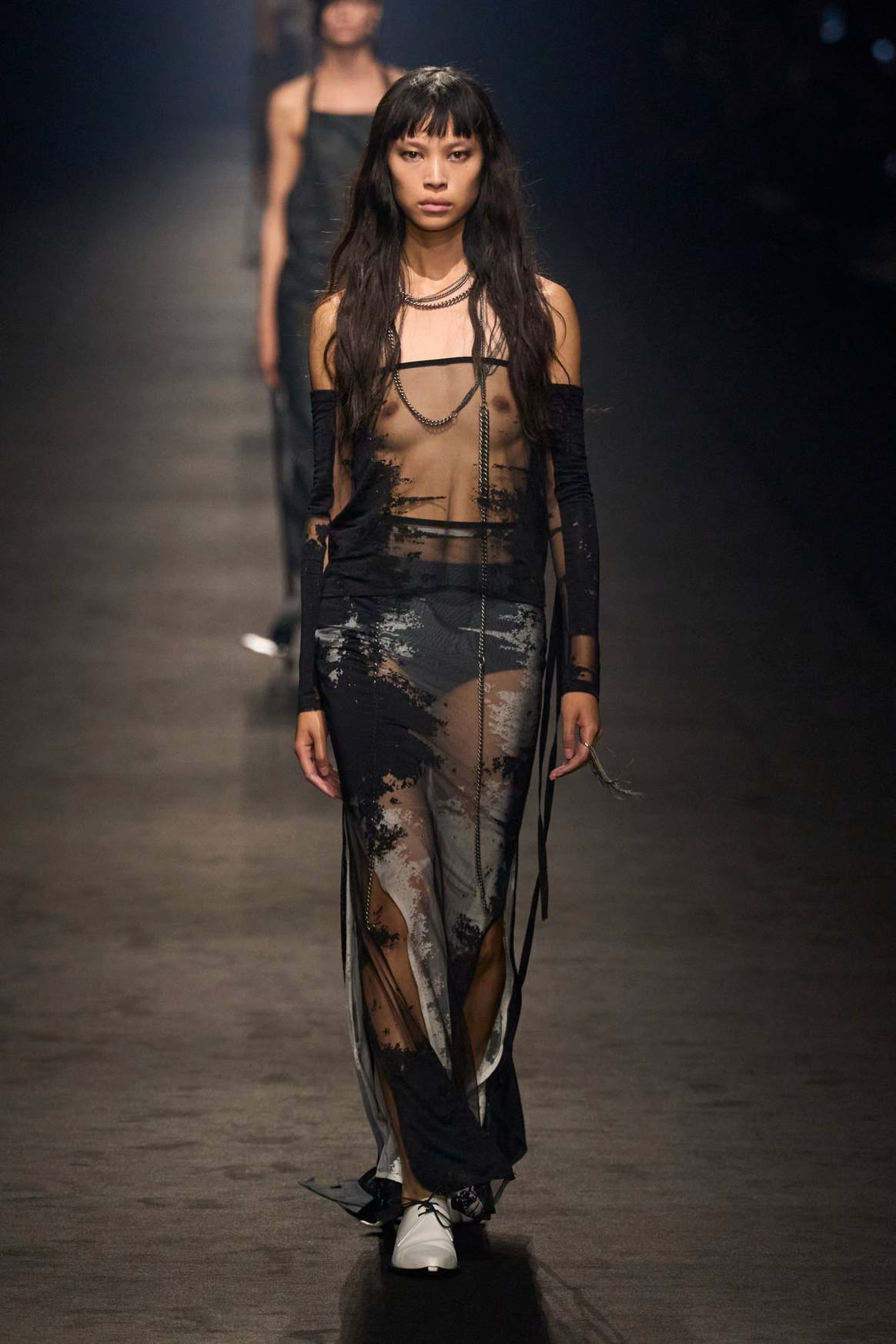 Diane Chiu in Ann Demeulemeester ss24