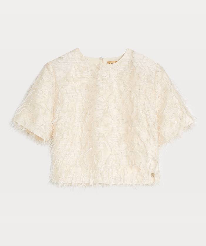 KILIANA cropped top met lurex | JOSH V