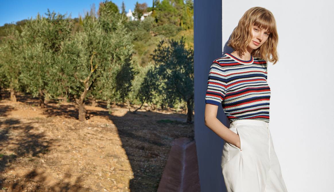 La collection Uniqlo x Inès de la Fressange printemps/été 2024.