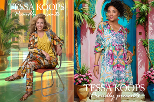 Colección SS26 de Tessa Koops: inspirada en The White Lotus, con color, audacia y alegría de vivir