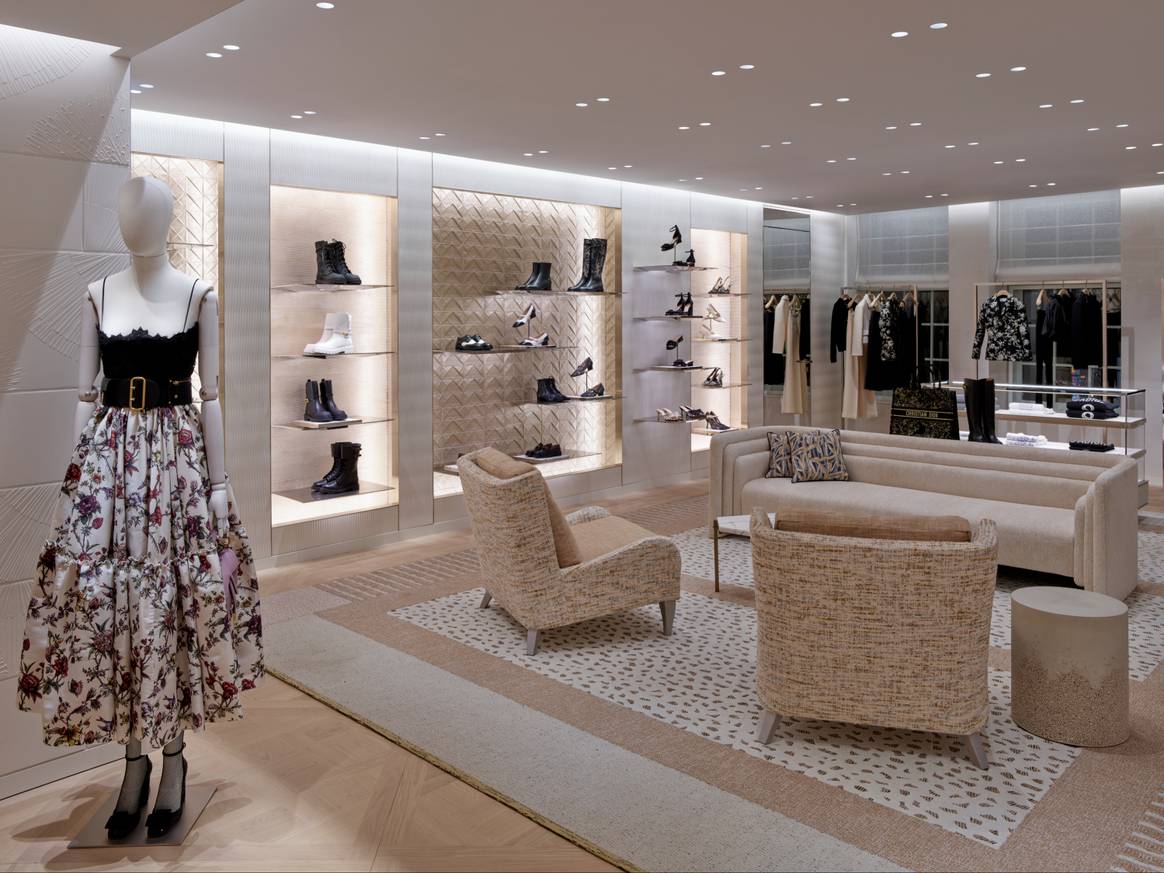 Boutique Dior à Dam Square. Crédit photo : Jonathan Taylor