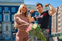 Gymshark opent zaterdag 21 juni gloednieuwe winkel van drie verdiepingen in de Kalverstraat in Amsterdam