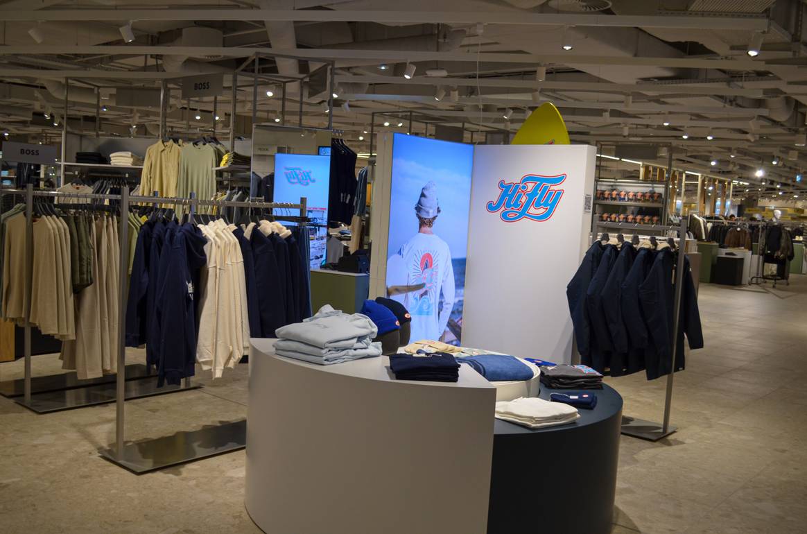 Pop-up bei Breuninger in Hamburg