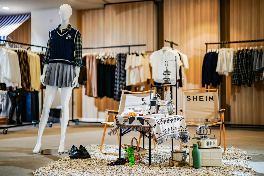 Shein Pop-up-Store in Marseille, Oktober 2024.