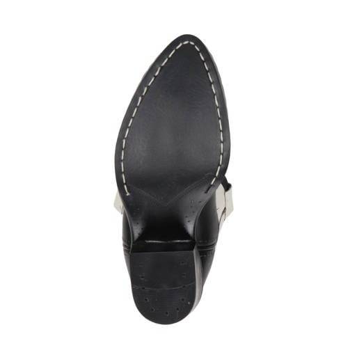 Fever Fever leren cowboy laarzen zwart/wit Meisjes Leer Meerkleurig | Bootstock