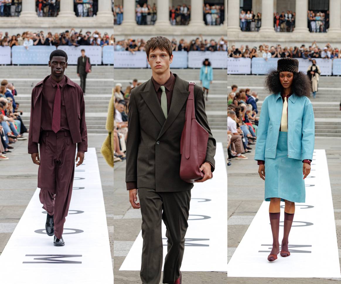 Topshop Trafalgar Square Show, AW25.