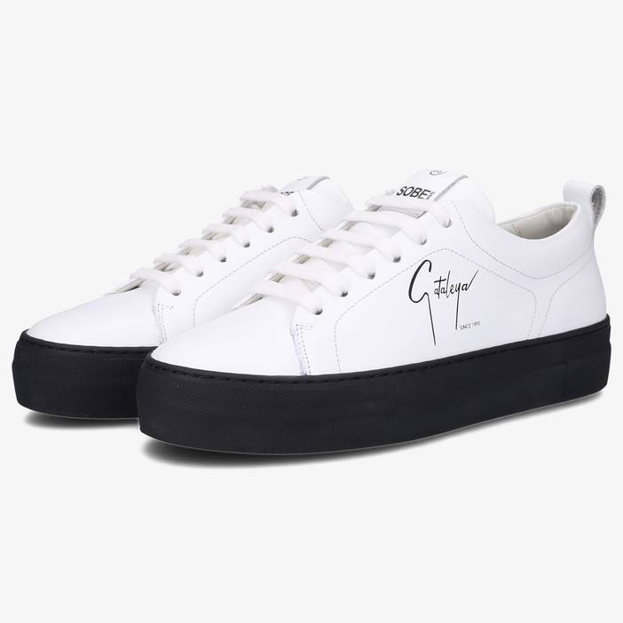 Schuhe Sneaker Weiß CATALEYA SAMRA Kalbsleder | 305 SOBE
