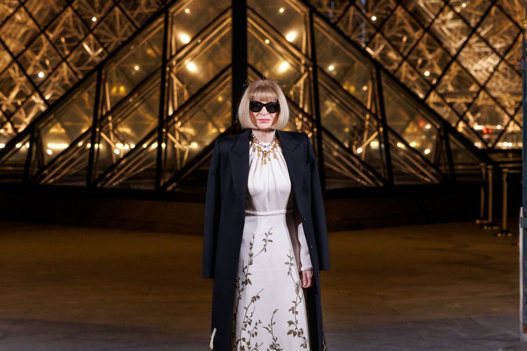 Anna Wintour au Grand Dîner du Louvre 2025