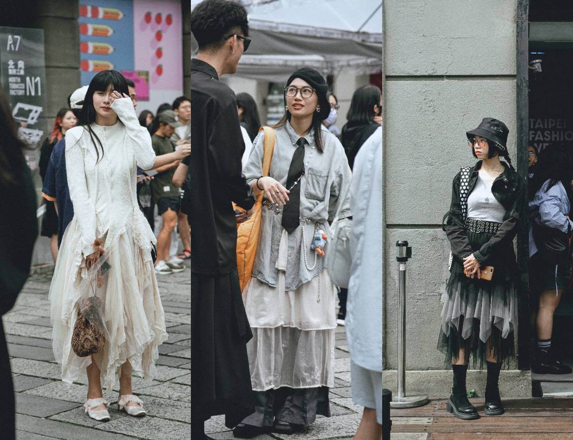 Taipei Fashion Week street style.