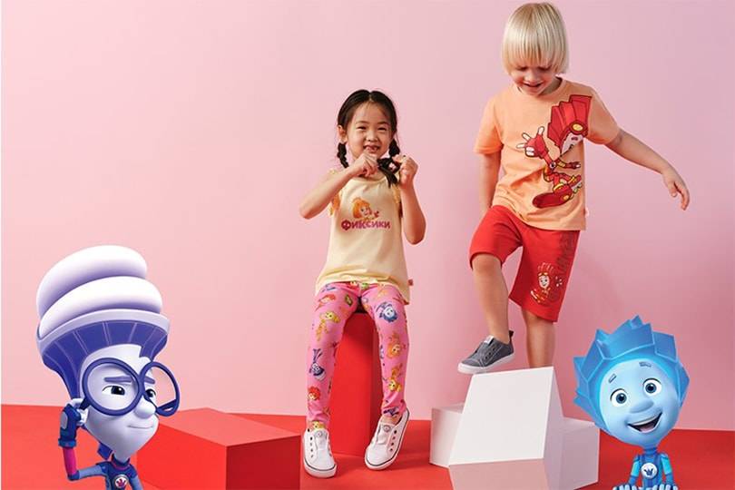 В H&M выпустили первую коллекцию в коллаборации с "Фиксиками"