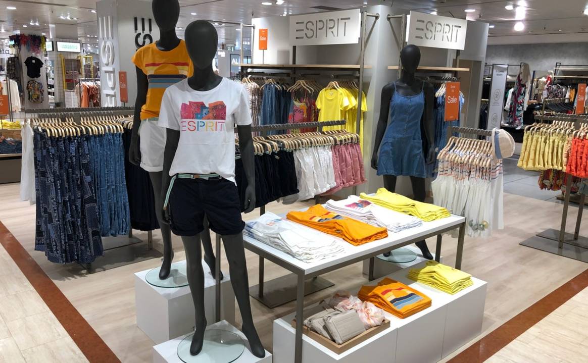 ESPRIT continúa ampliando su negocio en España con la apertura de nuevos corners en El Corte Inglés