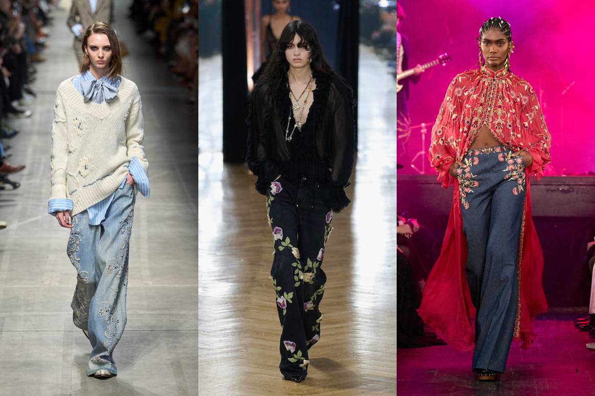 FW26 (from left to right): Ermanno Scervino, Blumarine and Cucculelli Shaheen