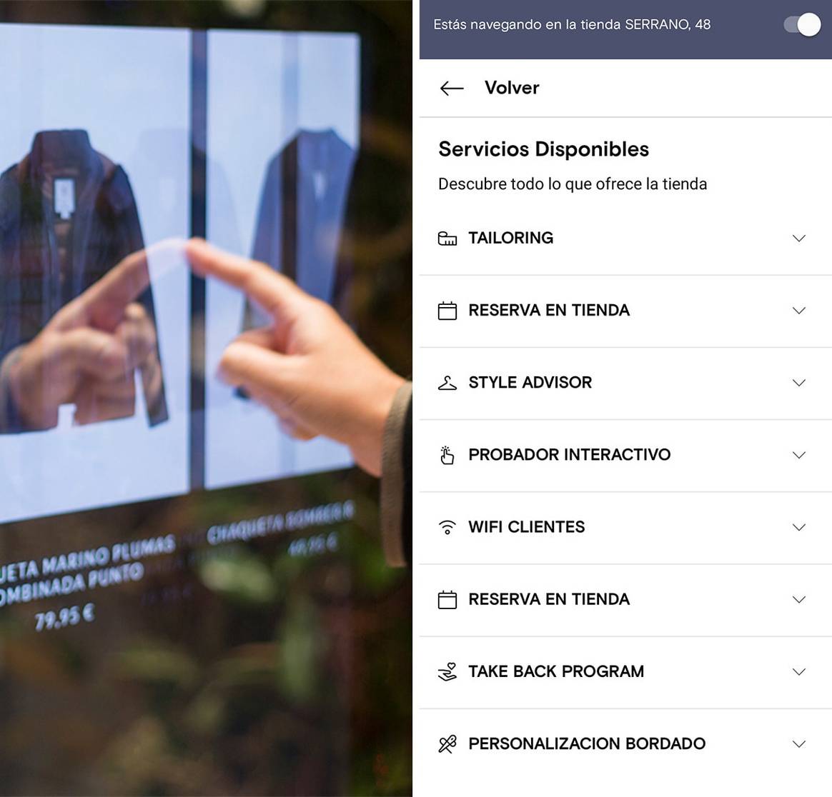Inditex lleva su “modo tienda” a Massimo Dutti