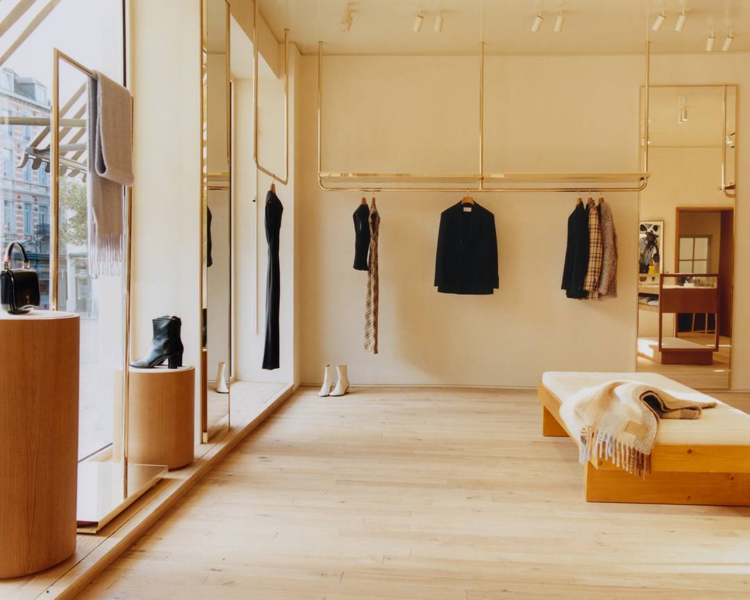 Il nuovo flagship di Ami Paris a Bruxelles.