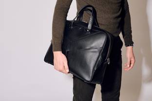 Antwerps tassenmerk Kaai lanceert werktas voor mannen