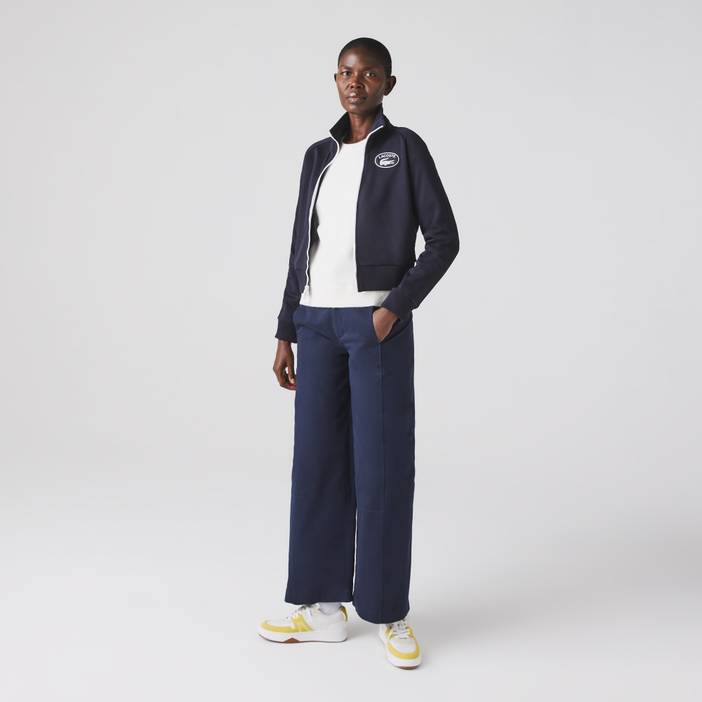 Damen Lacoste Sweatshirt mit Lacoste Aufnäher | Lacoste
