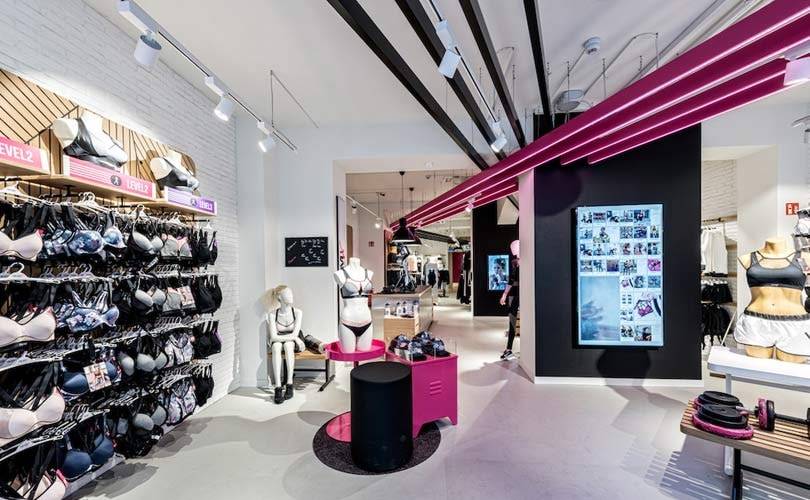 Hunkemöller ouvre un premier magasin de vêtements de sport HKMX