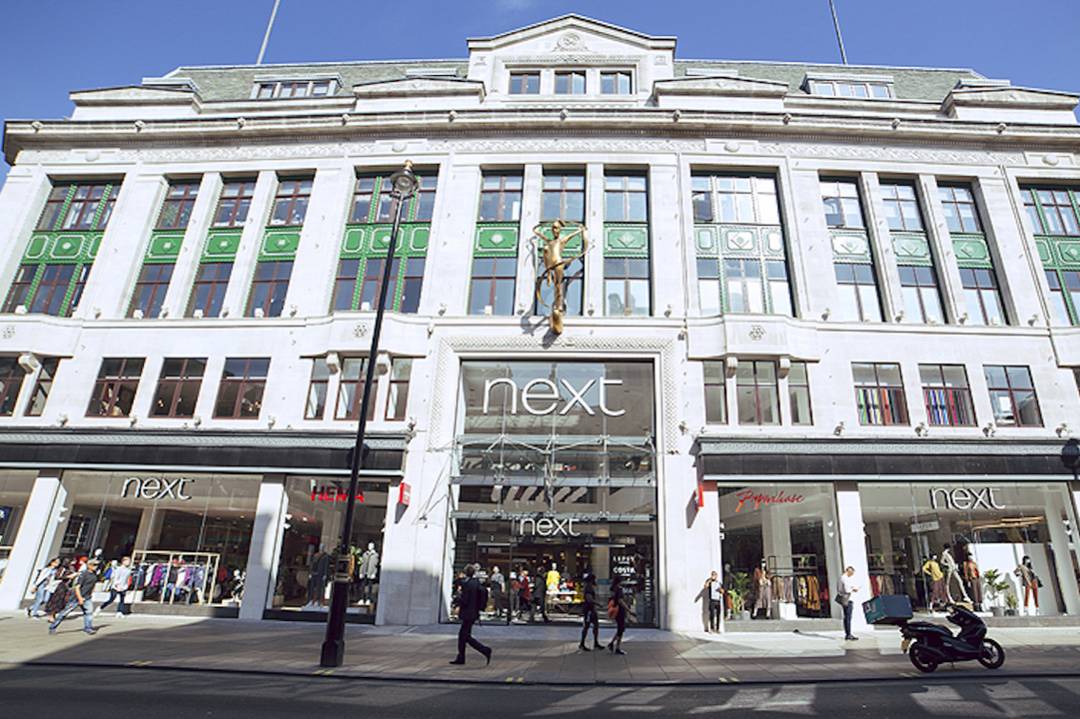 Die Next-Filiale in der Londoner Oxford Street