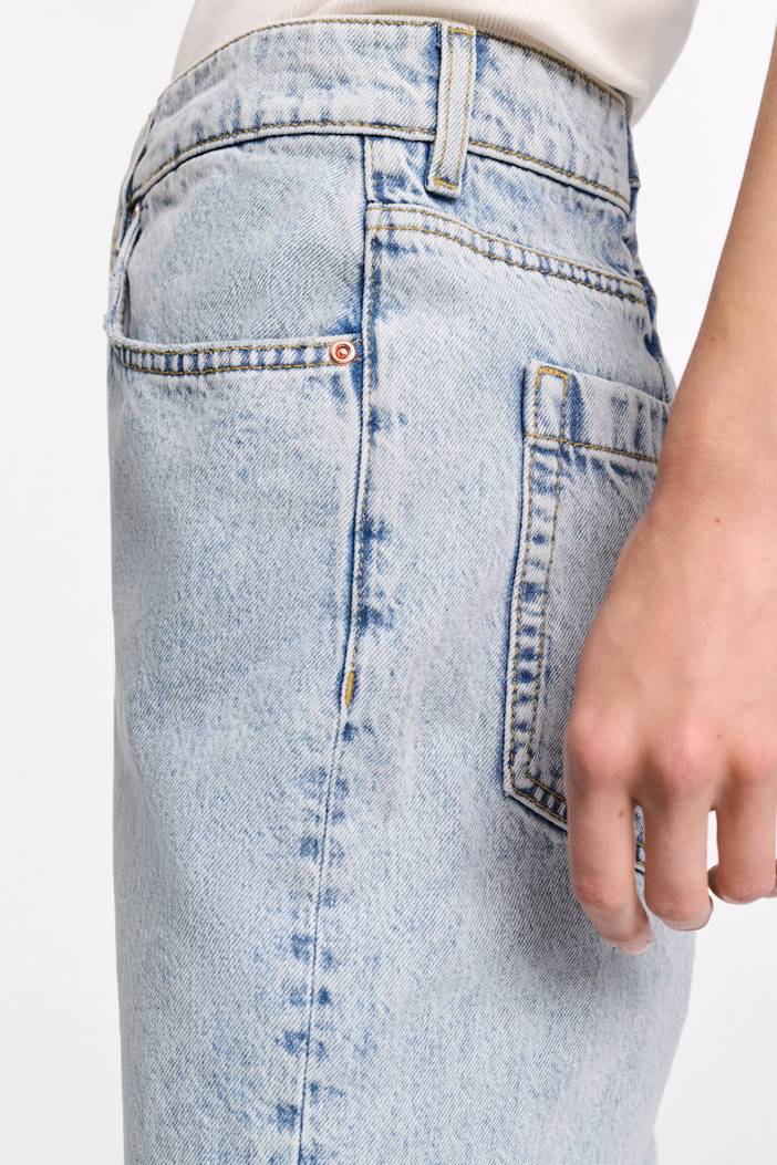 Peg waist tapered baggy jeans | dorothee schumacher